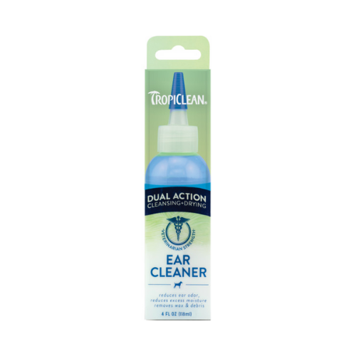 TropiClean Dual Action Ear Cleaner for Pets, 4oz 1